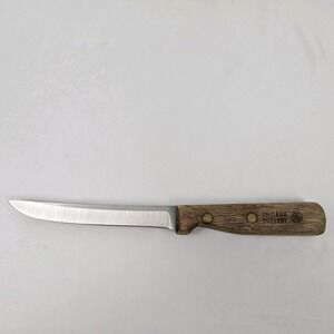 Chicago Cutlery Boning Knife 61S Walnut Handle Vintage
